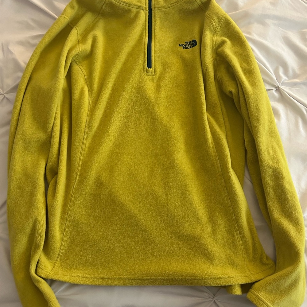 The North Face Yellow Fleece Jacket